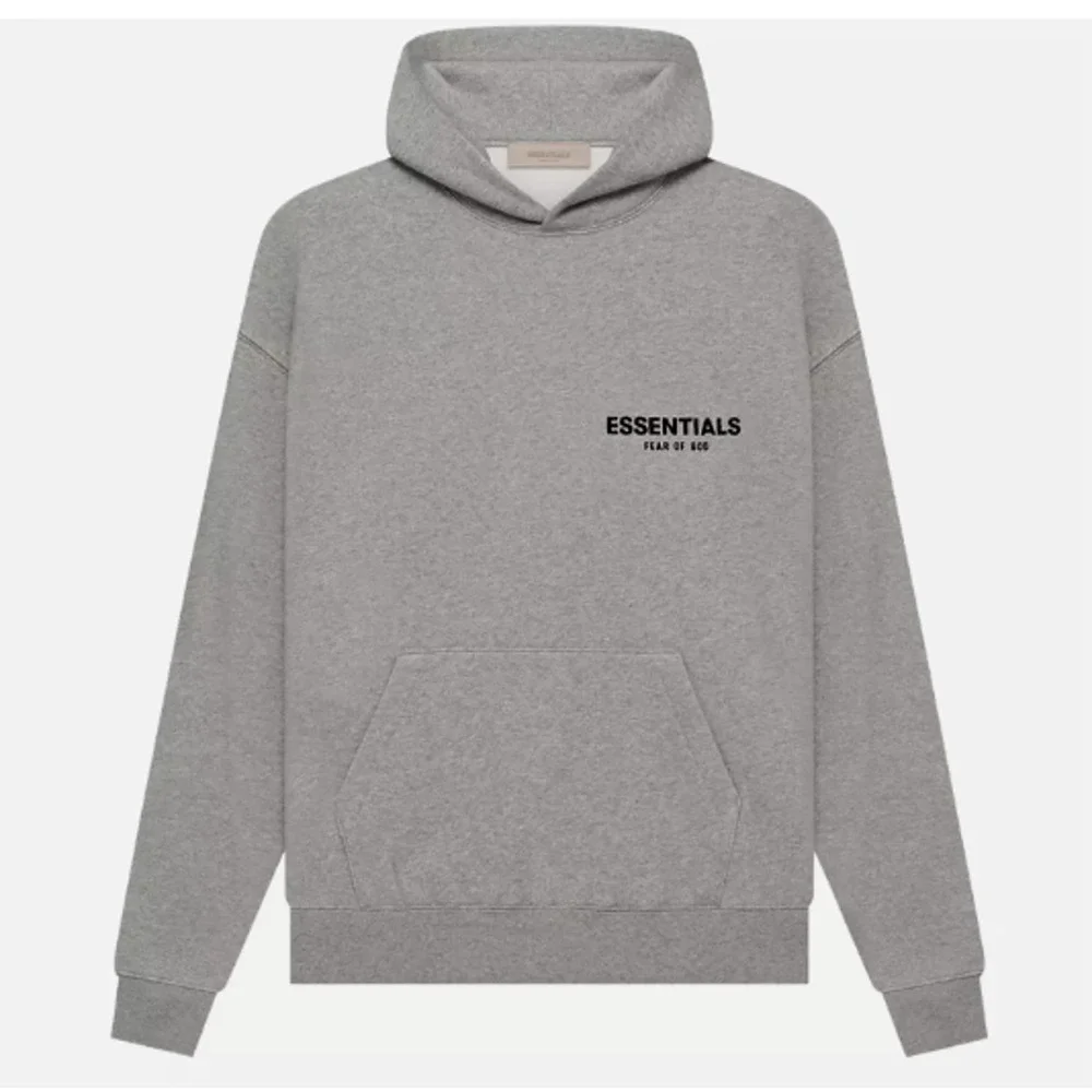 Fear of God Essentials Hoodie Dark Oatmeal Sz XL NWT 100% Authentic - Picture 4 of 7